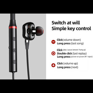 هدست بلوتوثی لنوو مدل HE05X PRO Gelobal