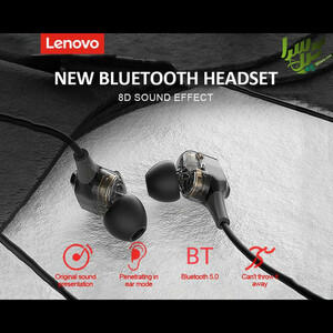 هدست بلوتوثی لنوو مدل HE05X PRO Gelobal