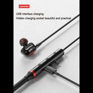 هدست بلوتوثی لنوو مدل HE05X PRO Gelobal