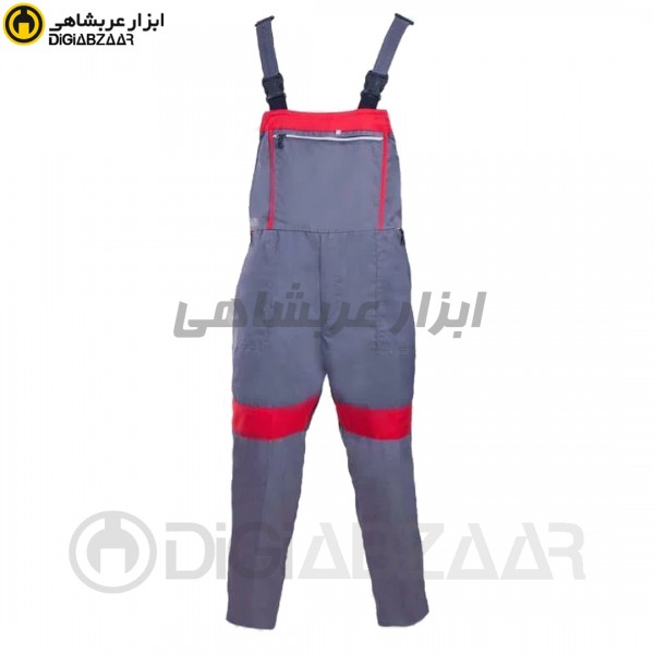 لباس کار دو بنده XXXL طوسی