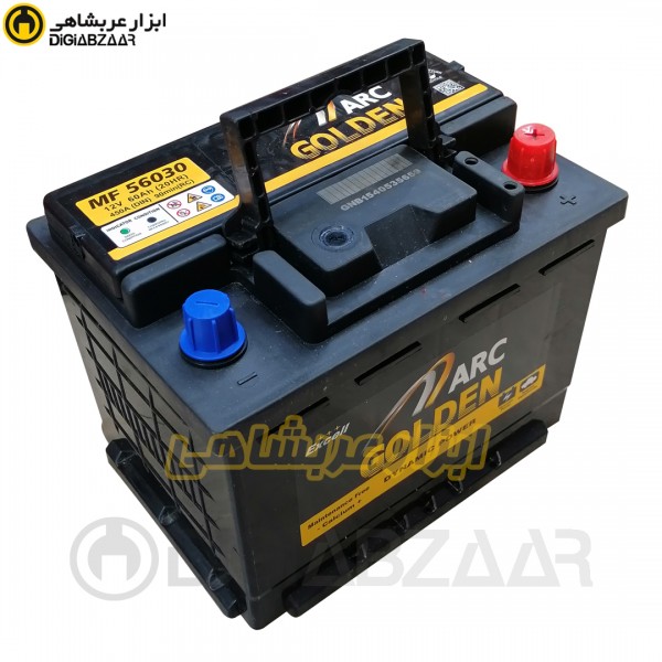 باتری وایا 60 آمپر سیلد کوتاه گلدن آرک