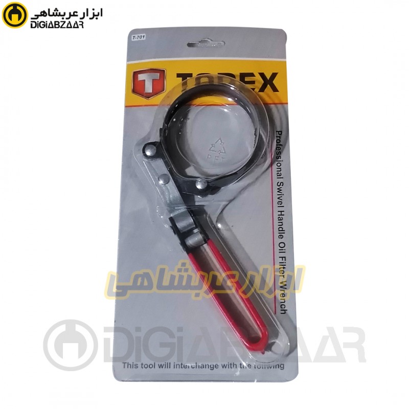 آچار فیلتر تسمه ای 73-85 میل پژو f3 تاپکس TOPEX