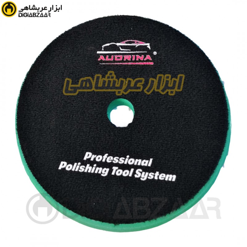 پد اسفنجی چسبی 150 میل مشبک سبز آدرینا