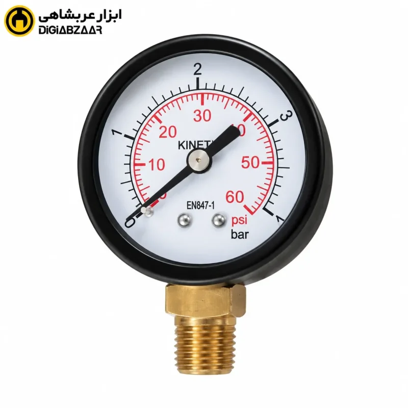 مانومتر 5 سانت 4 بار کینتیک