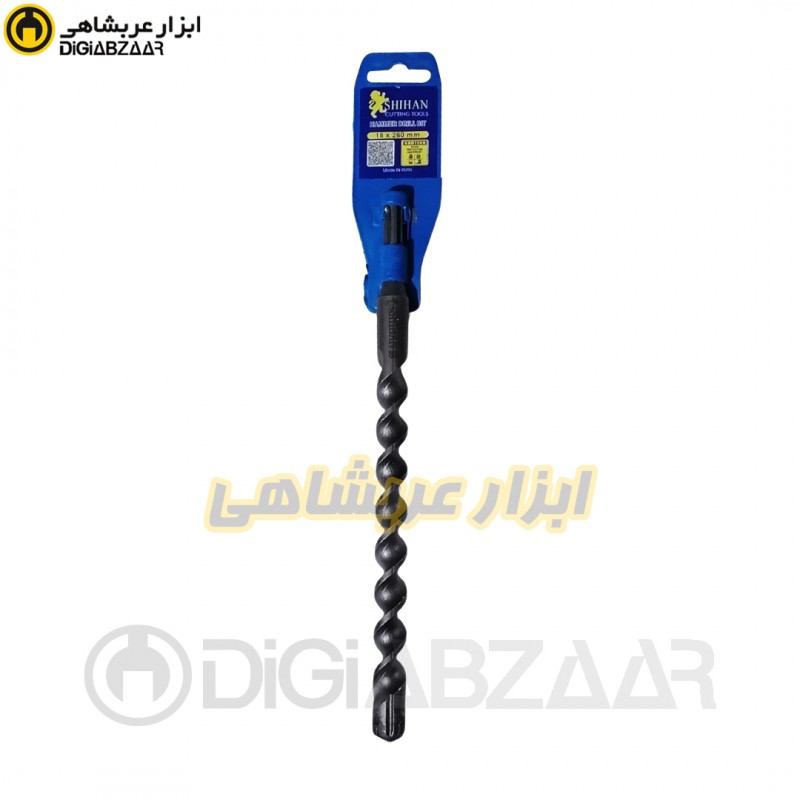 مته چهار شیار 4 پر18*260 میل شهان SHIHAN