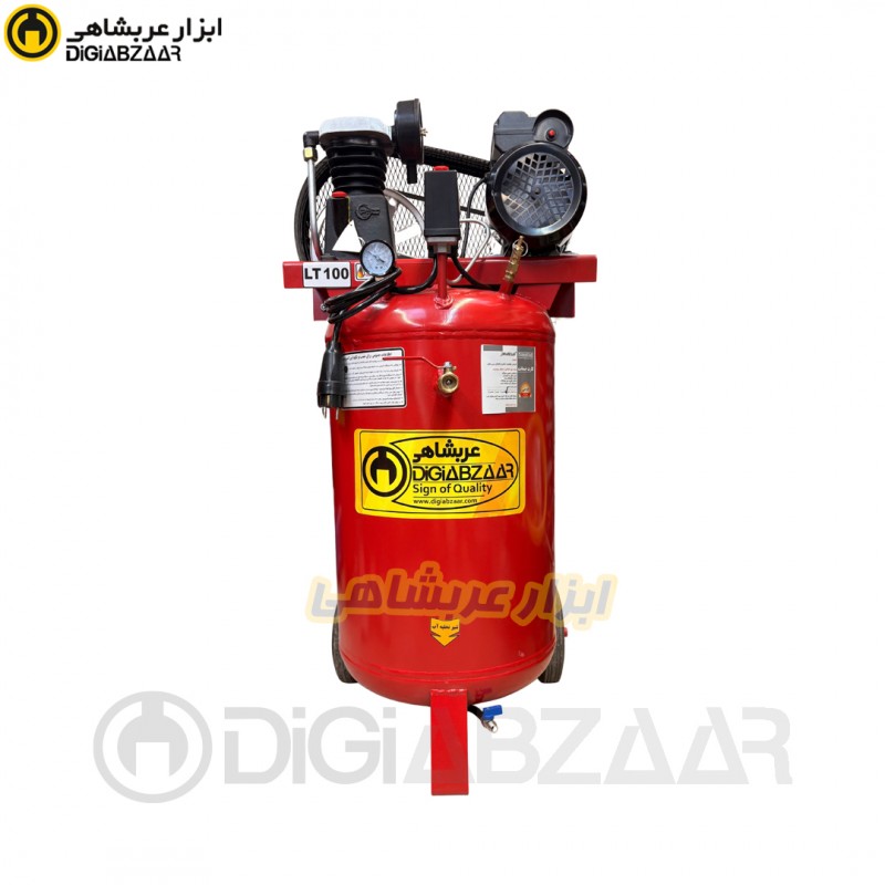 کمپرسور 100 لیتری ایستاده تک سیلندر DGA20931
