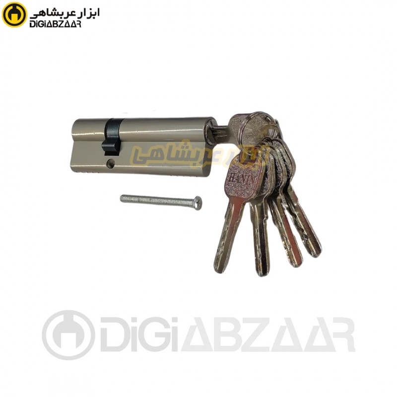 سیلندر 9 سانت تمام برنج با 5 کلید کامپیوتری درجه یک هنین HANIN