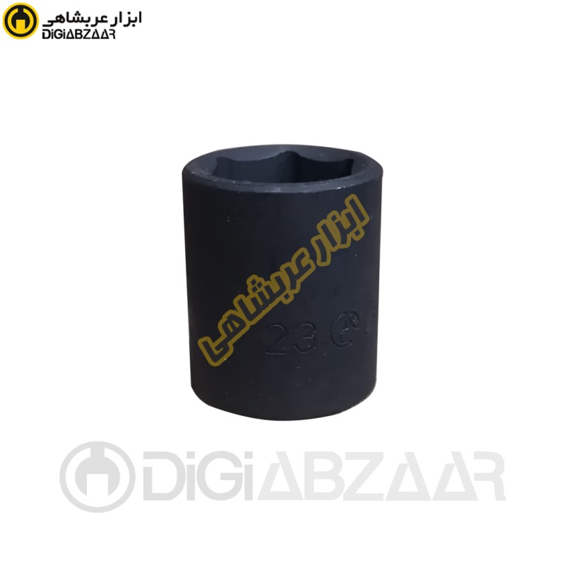 بکس 23 میل کوتاه مشکی 1.2 اینچ 6 پر هنس HANS