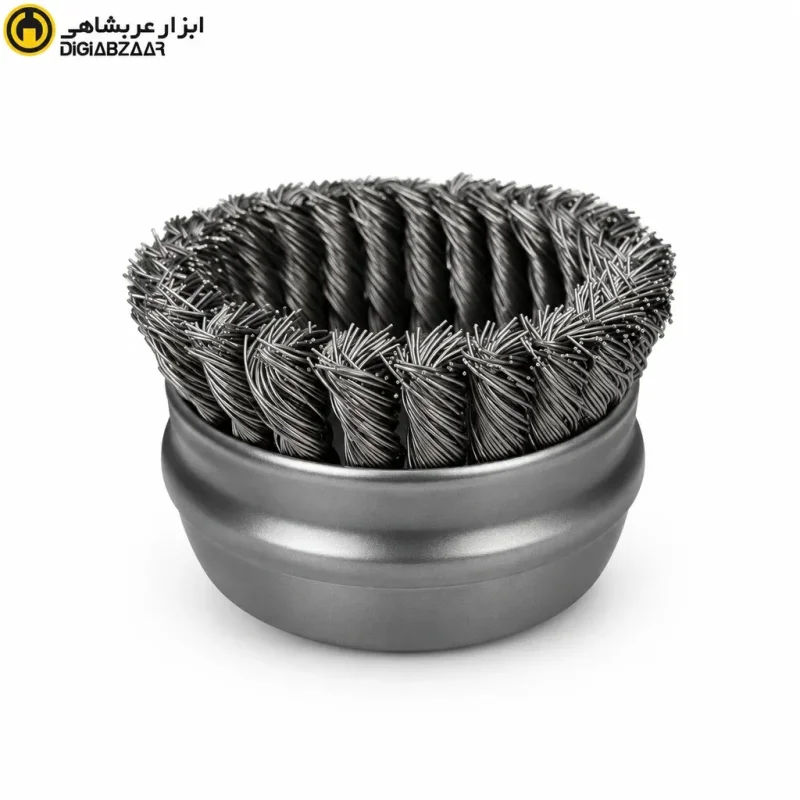 برس کاسه بافته 100 میلی‌متر