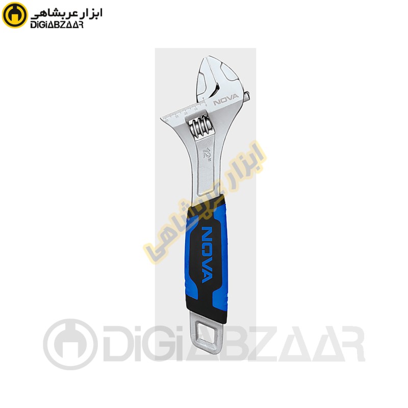 آچار فرانسه 12 اینچ 300 میل روکشدار نوا NOVA