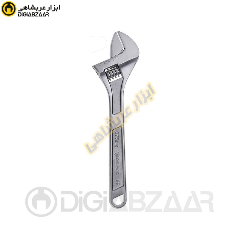 آچار فرانسه 15 اینچ 375 میل نوا NOVA