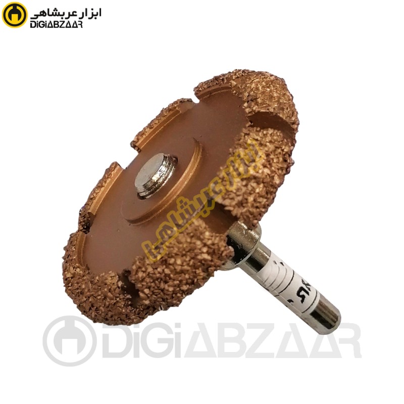 سنگ ساب لاستیک تیتانیوم 50*10 تخت