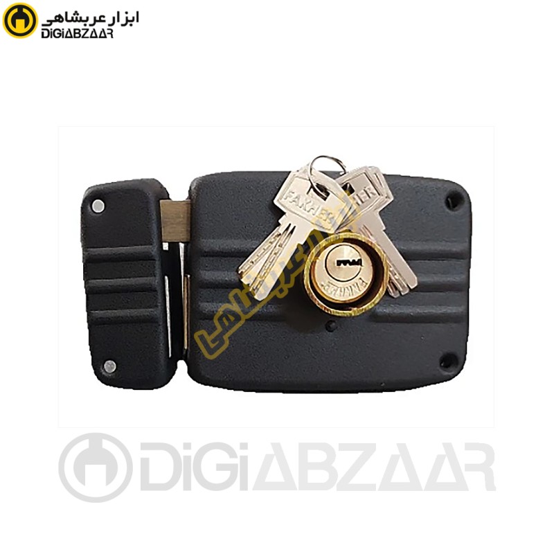 قفل حیاط کلید کامپیوتری فاخر 4 کلیدکامپیوتری (برنجی)