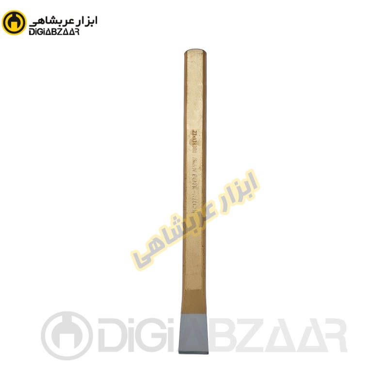 قلم بنایی اووال با مقطع بیضی 23*13*300 ایران پتک LA3010