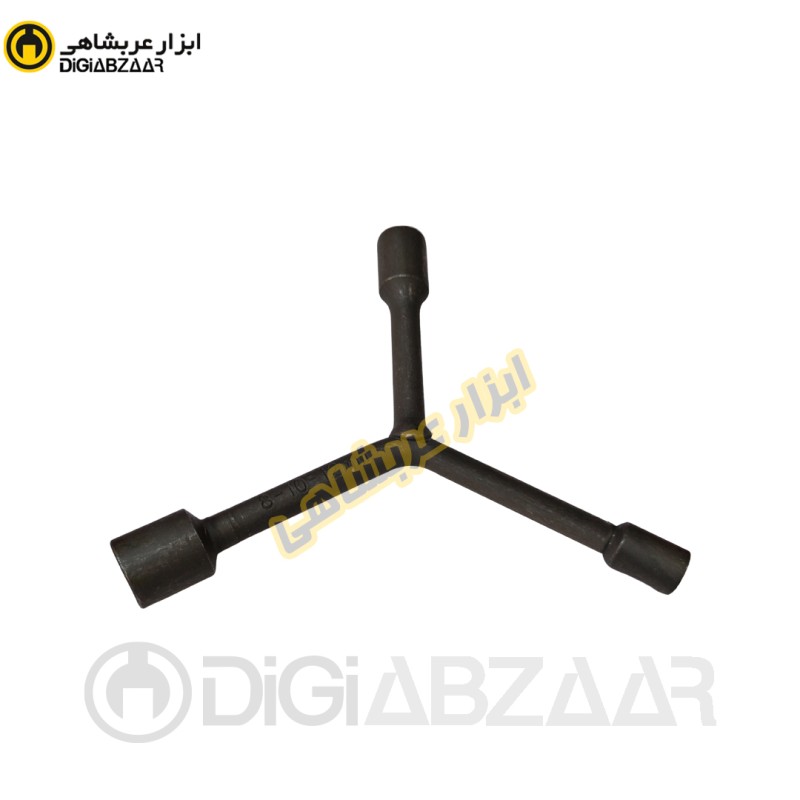 آچار 3 شاخ کوتاه سیموند سایز 8-10-12 میل