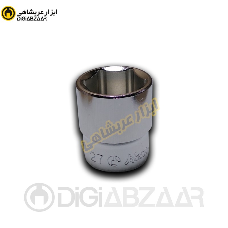 بکس 27 میل کوتاه سفید 1/2 اینچ 6 پر هنس