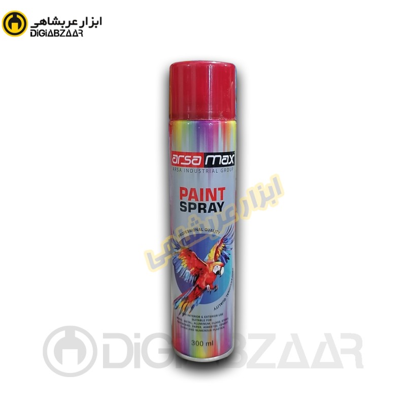 اسپری رنگ قرمز آرسا مکس arsa max