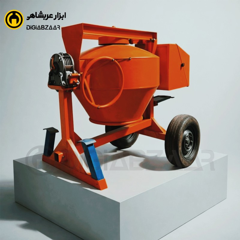 بتونیر 250 لیتری عربشاهی دنده زیر گیربکسی برقی 1.5 اسب