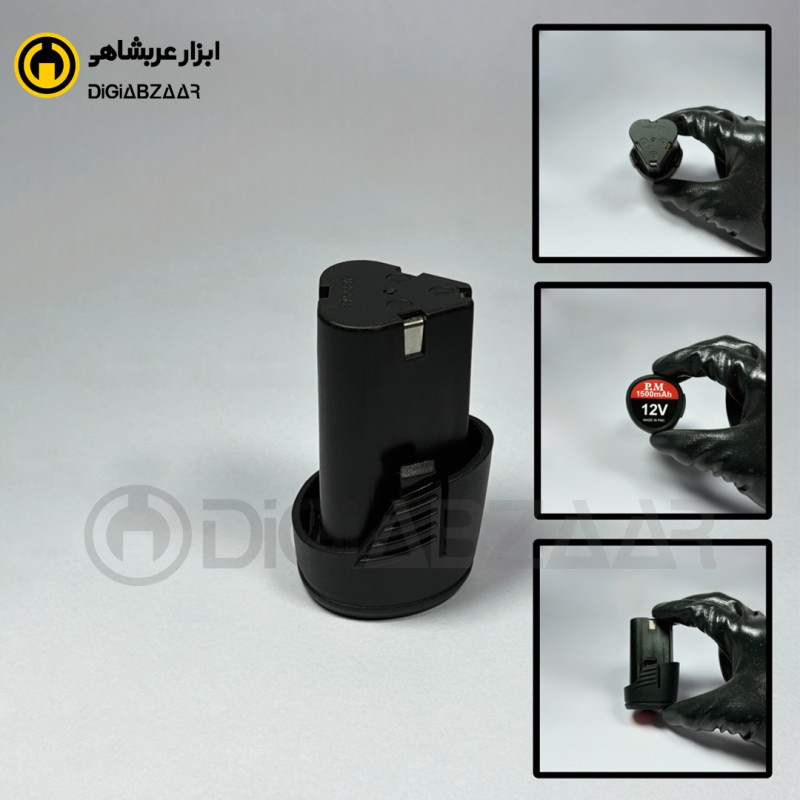 باتری قرمز 12 ولت پی ام مدل CE1 