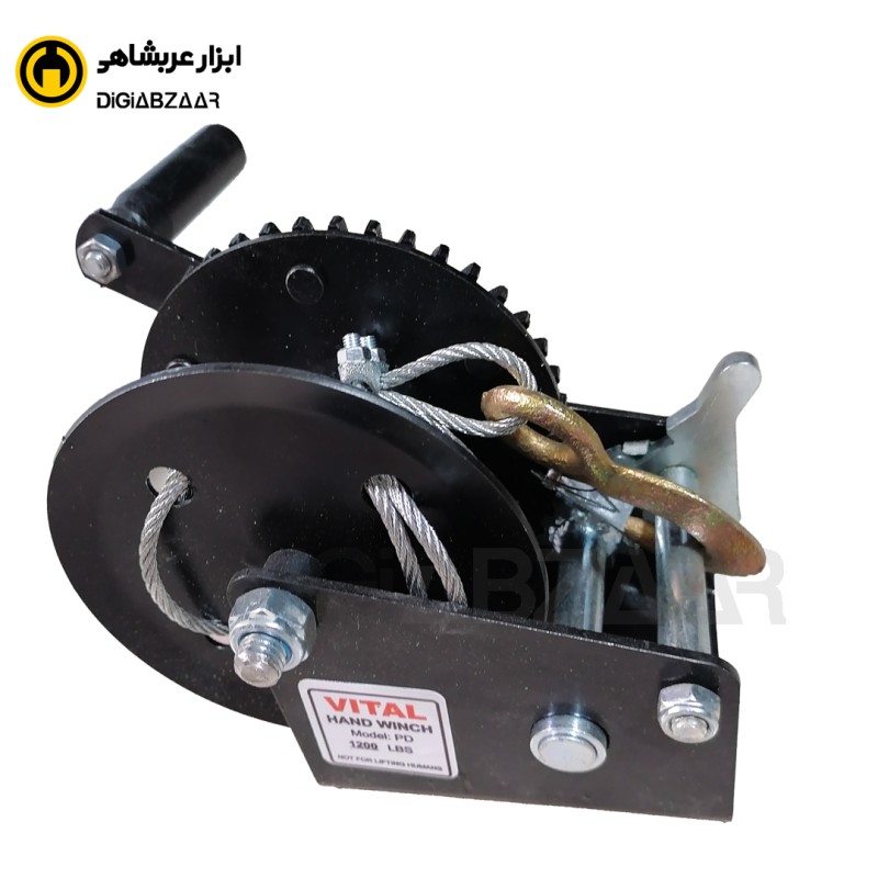 وینچ دستی 1200 ساده ویتال (سیم 6 متر)