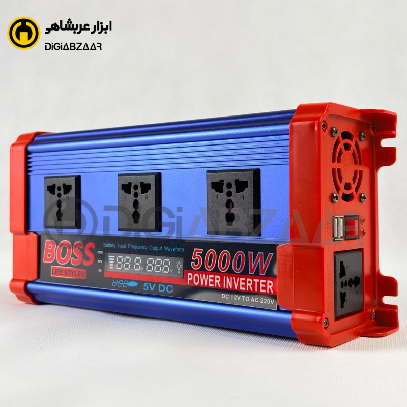 مبدل 5000 وات باس مدل BS123TYN254-6 