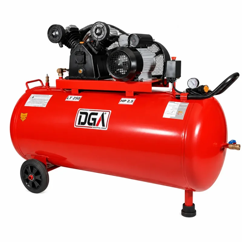 کمپرسور باد 250 لیتری خوابیده خورجینی عربشاهی مدل DGA2065