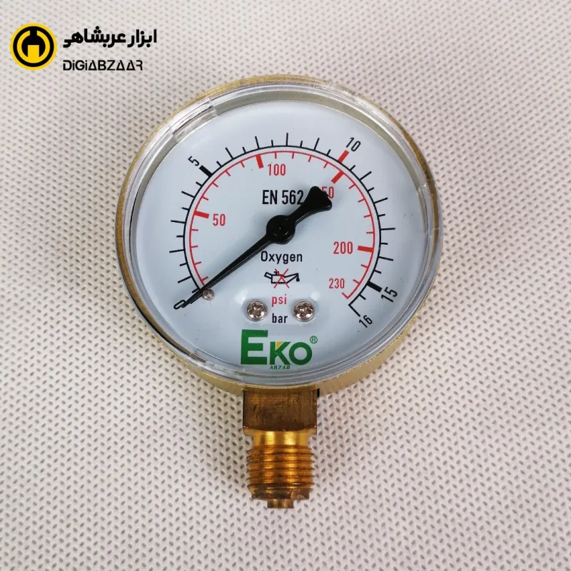 مانومتر ( رگلاتور ) اکسیژن 16 بار اکو EKO