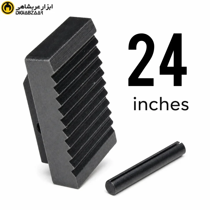 فک ثابت و پین آچار شلاقی 24 اینچ آمریکایی ایران پتک