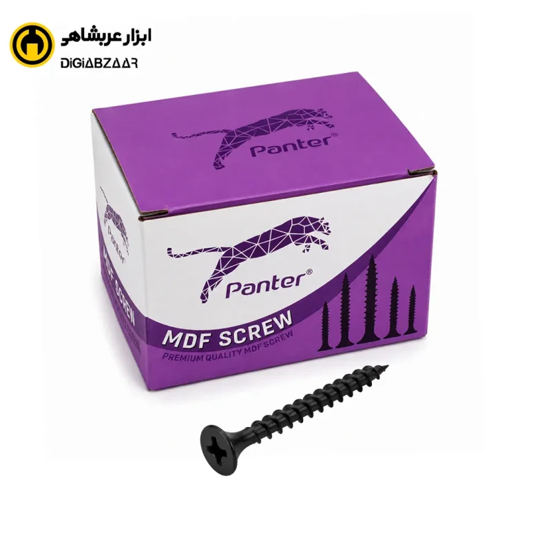 پیچ ام دی اف پانتر سایز 70×4 بسته250 عددی