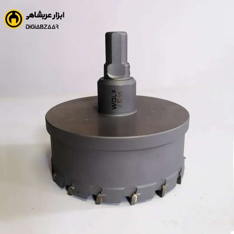 گردبر الماسه MDF ولف سایز 80 میلی‌متر