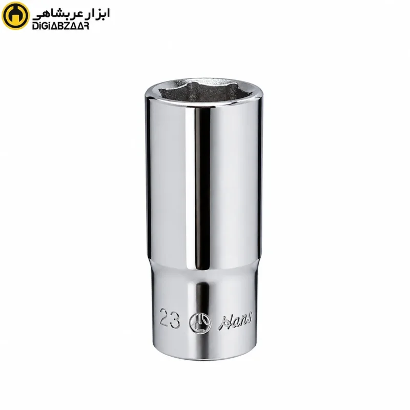 بکس 23 میلی‌متر 1/2 اینچ بلند سفید 6 پر هنس HANS