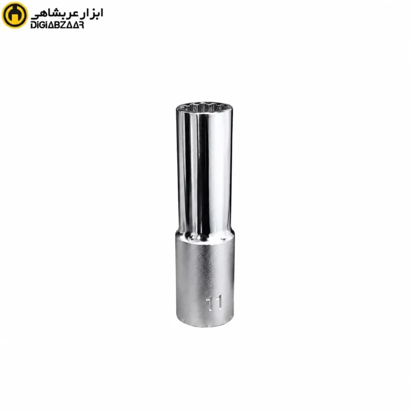 بکس 11 میلی‌متر 1/2 اینچ بلند سفید 12 پر هنس HANS