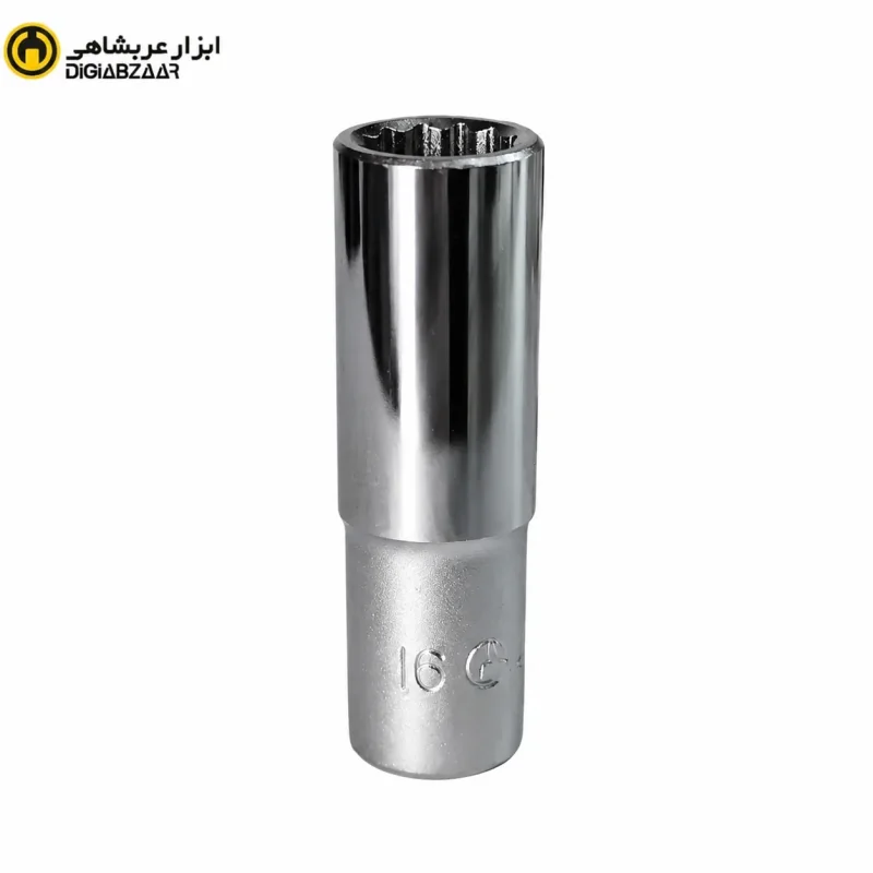 بکس 16 میلی‌متر 1/2 اینچ بلند سفید 12 پر هنس HANS