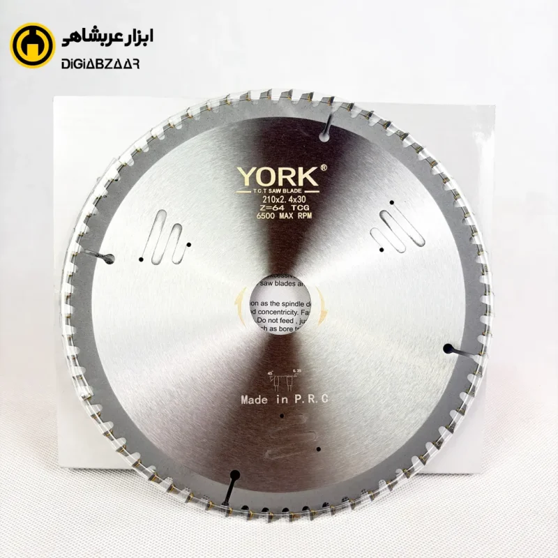 تیغ آلومینیوم ام دی اف یورک YORK سایز 210 میل 60 دندانه 