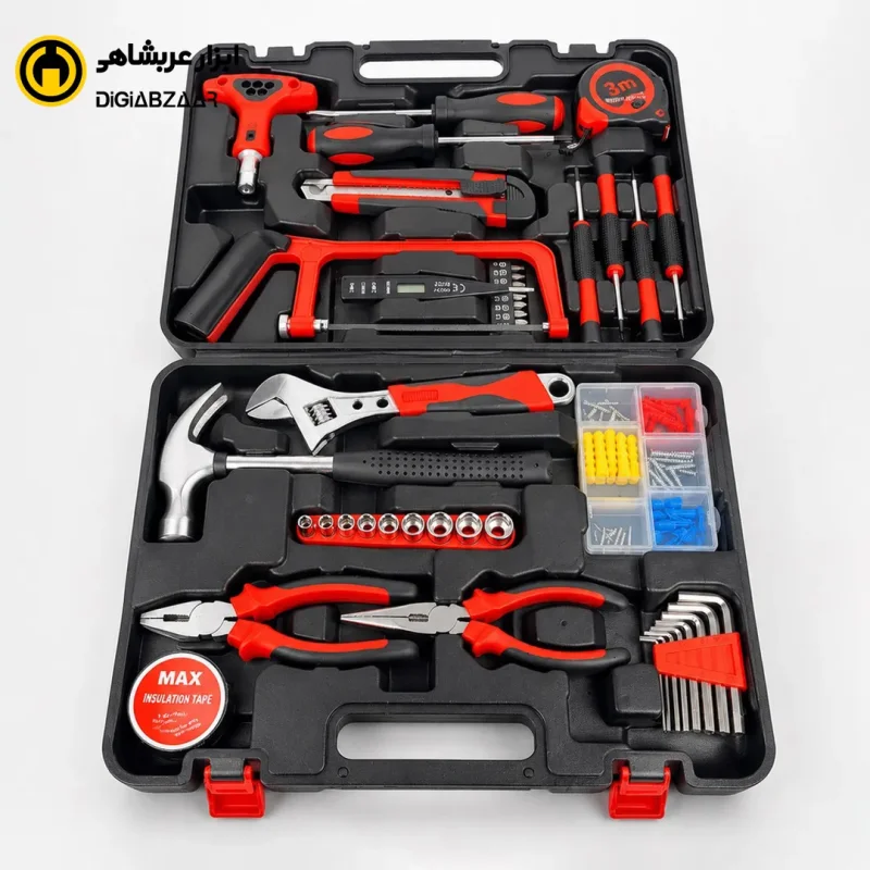 جعبه ابزار دستی 45 پارچه المکس ELMAX مدل 8780