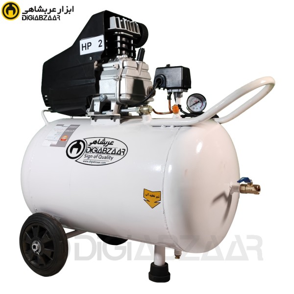 کمپرسور 100 لیتری کوپله تک سیلندر عربشاهی مدل DGA20599