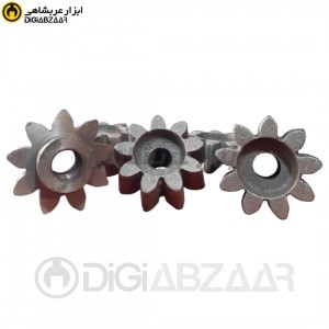 چرخ دنده میکسر پینیون بتونیری 9 دنده رزوه درشت داخل 25 تهران