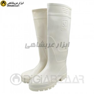 چکمه سفید سایز 44-45 برند شیما Shima