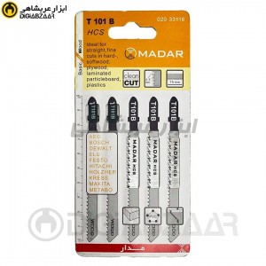 تیغ اره عمود بر ام دی اف MDF مدل T101B مدار  Madar