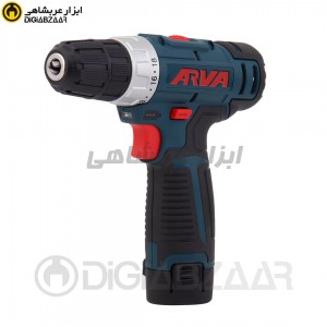 دریل پیچ گوشتی شارژی 12 ولت آروا مدل 5840 با کیف و باتری اضافه