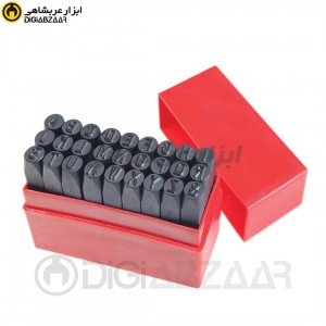 سنبه حروف 10میل فولادی ایران پتک ابعاد 14*14 میل  LK 3211