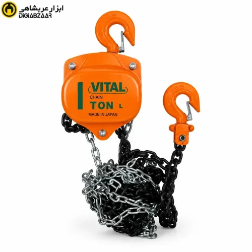 جرثقیل زنجیری 1 تن 3 متری ویتال