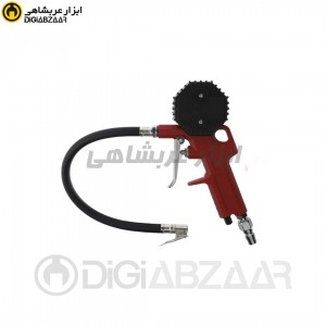 درجه باد والف کارگاهی دیجیتال قرمز تاپکس (TOPEX)