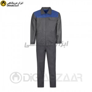 لباس کار مدل ایران خودرویی کجراه طوسی  سایز XXL