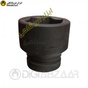 بکس 48 میل کوتاه مشکی 1 اینچ  6 پر جنیوس