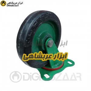 چرخ 20 پویان مدل سبز گردان فولادی لاستیکی