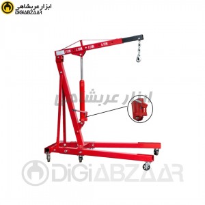 جک موتور دربیار 2 تن 2 پمپ استرانگ مدل STGEC2T