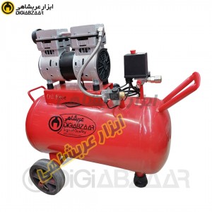 کمپرسور 50 لیتری سایلنت برند عربشاهی
