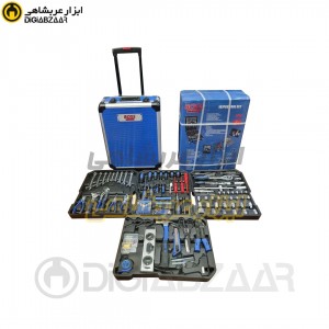 جعبه ابزار چمدانی187 پارچه باس