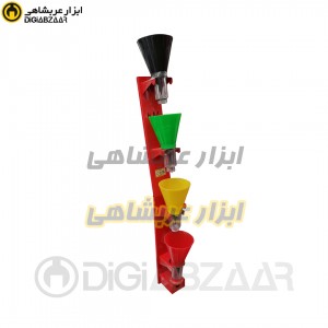 ست قیف پلاستیکی 4عددی مهره خور